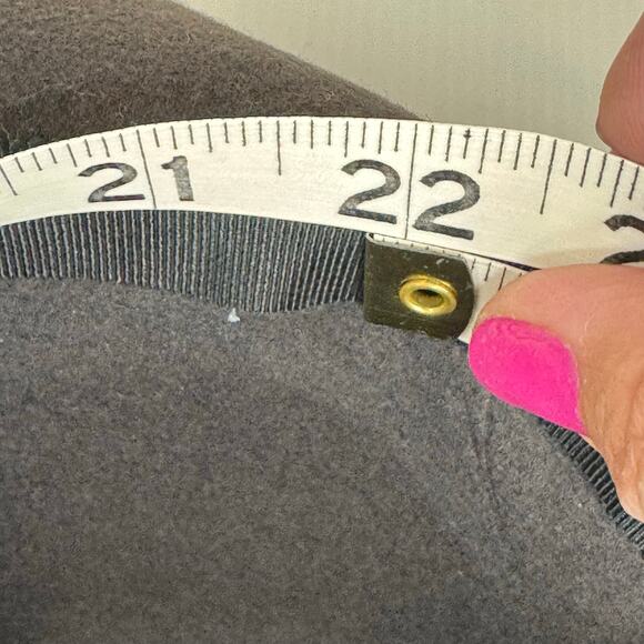 HATATTACK Wool Fedora Hat Made in USA Felt Western Boho‎ Festival Leather Grey - Picture 10 of 12